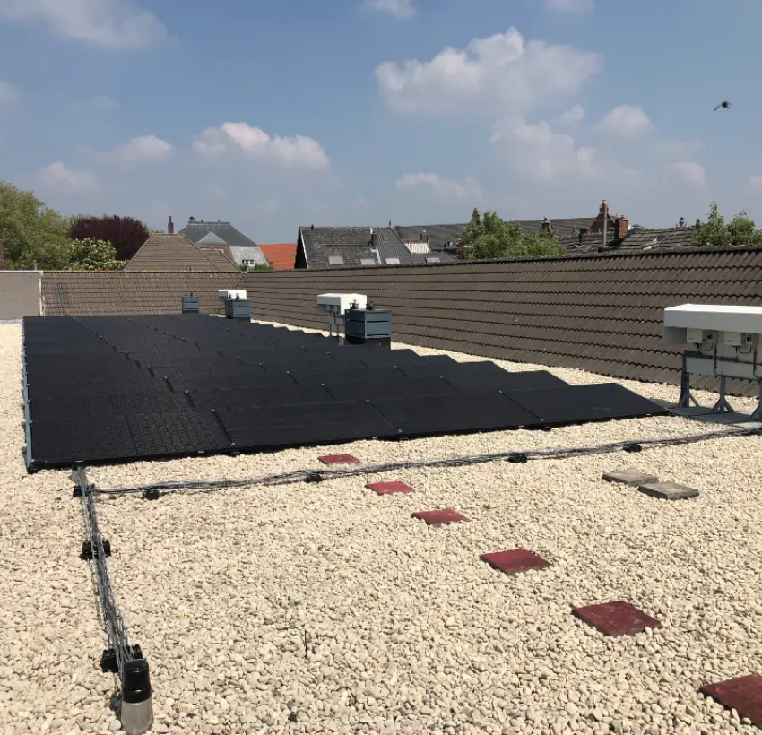 PV-installatie Appartementen complex 